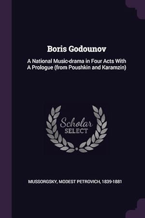 Seller image for BORIS GODOUNOV for sale by moluna