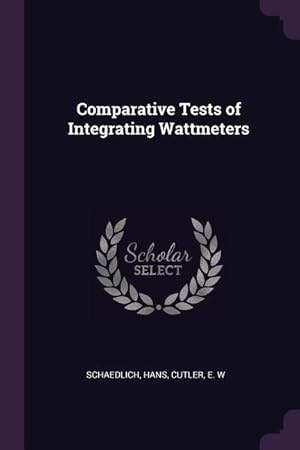 Seller image for COMPARATIVE TESTS OF INTEGRATI for sale by moluna