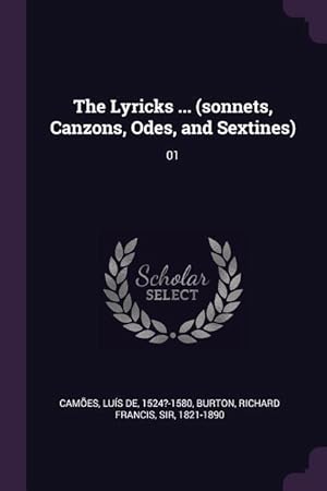 Seller image for LYRICKS (SONNETS CANZONS ODES for sale by moluna