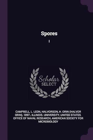 Seller image for Spores: I for sale by moluna