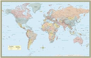 Seller image for Specialists, M: World Map-Laminated for sale by moluna