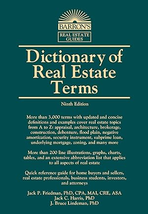 Bild des Verkufers fr Dictionary of Real Estate Terms zum Verkauf von moluna
