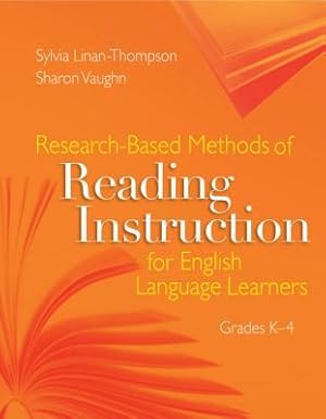 Imagen del vendedor de Research-Based Methods of Reading Instruction for English Language Learners, Grades K-4 a la venta por moluna
