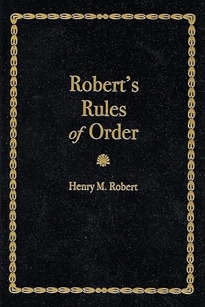 Bild des Verkufers fr Robert\ s Rules of Order zum Verkauf von moluna