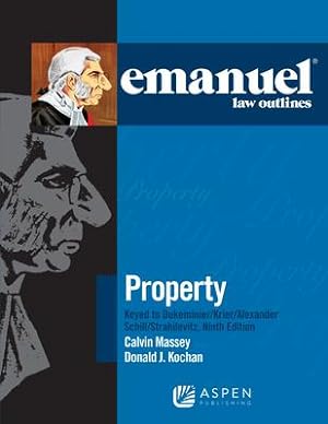 Seller image for EMANUEL LAW OUTLINES FOR PROPE for sale by moluna