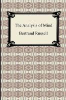 Seller image for The Analysis of Mind for sale by moluna