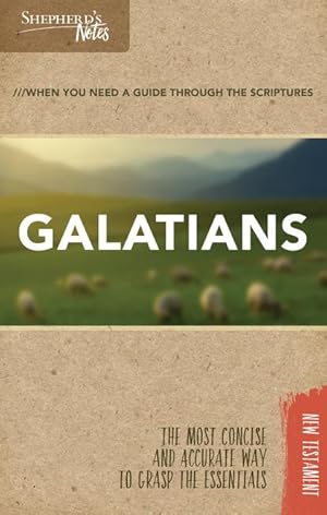 Bild des Verkufers fr Shepherd\ s Notes: Galatians zum Verkauf von moluna