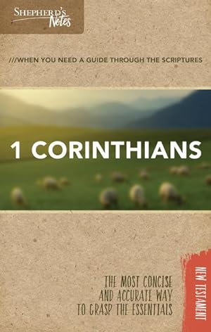 Bild des Verkufers fr Shepherd\ s Notes: 1 Corinthians zum Verkauf von moluna