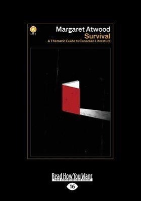 Immagine del venditore per Survival: A Thematic Guide to Canadian Literature (Large Print 16pt) venduto da moluna