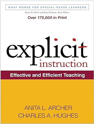 Bild des Verkufers fr Explicit Instruction: Effective and Efficient Teaching zum Verkauf von moluna