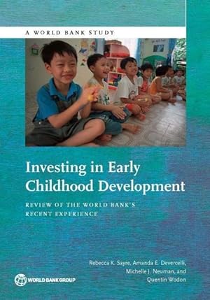 Imagen del vendedor de Sayre, R: Investing in Early Childhood Development a la venta por moluna