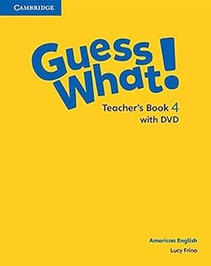 Imagen del vendedor de Guess What! American English Level 4 Teacher's Book with DVD a la venta por WeBuyBooks