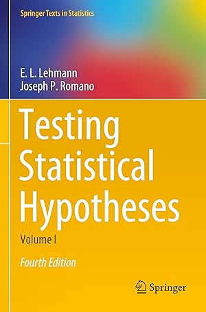 Image du vendeur pour Testing Statistical Hypotheses mis en vente par moluna