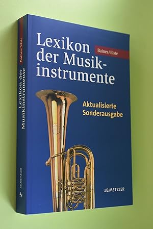 Seller image for Lexikon der Musikinstrumente. Anthony Baines. Aus dem Engl. bers. und fr die dt. Ausg. bearb. von Martin Elste for sale by Antiquariat Biebusch