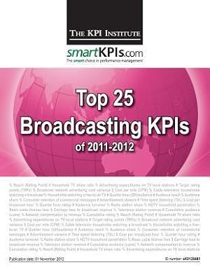 Bild des Verkufers fr TOP 25 BROADCASTING KPIS OF 20 zum Verkauf von moluna