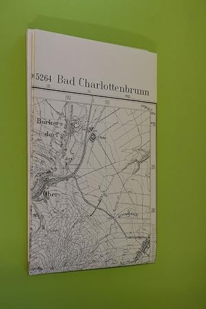 Topographische Karte [des Deutschen Reiches]; Teil: 5264 Bad Charlottenbrunn. Ausg. F