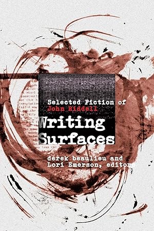 Bild des Verkufers fr Writing Surfaces: Selected Fiction of John Riddell zum Verkauf von moluna