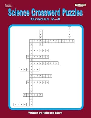 Bild des Verkufers fr Science Crossword Puzzles Grades 2?4 zum Verkauf von moluna