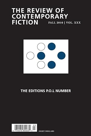 Bild des Verkufers fr Review of Contemporary Fiction: The Editions P.O.L Number zum Verkauf von moluna