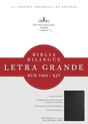 Bild des Verkufers fr Biblia Bilingue Letra Grande-PR-Rvr 1960/KJV zum Verkauf von moluna