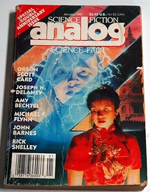 Bild des Verkufers fr Analog Science Fiction/Science Fact: January, 1991 zum Verkauf von Preferred Books