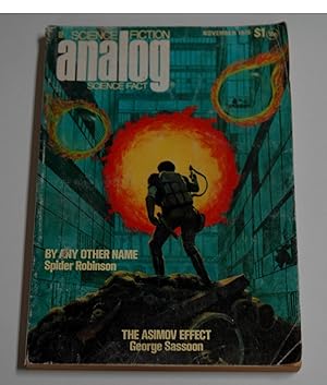 Imagen del vendedor de ANALOG Science Fiction/ Science Fact: November, Nov. 1976 a la venta por Preferred Books