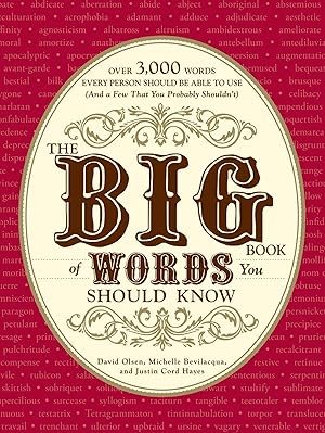Bild des Verkufers fr The Big Book of Words You Should Know: Over 3,000 Words Every Person Should Be Able to Use (and a Few That You Probably Shouldn\ t) zum Verkauf von moluna