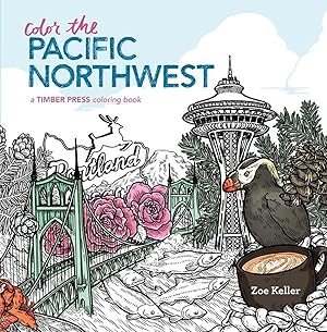 Bild des Verkufers fr Color the Pacific Northwest: A Timber Press Coloring Book zum Verkauf von moluna