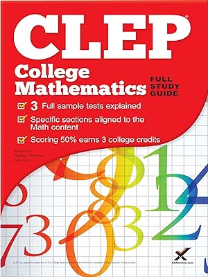 Bild des Verkufers fr CLEP College Mathematics 2017 zum Verkauf von moluna