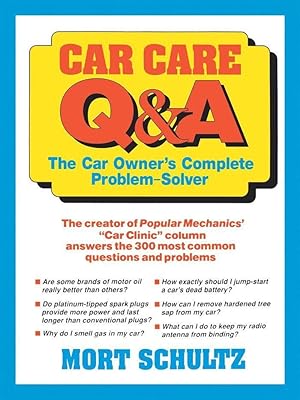 Bild des Verkufers fr Car Care Q&A: The Auto Owner\ s Complete Problem-Solver zum Verkauf von moluna