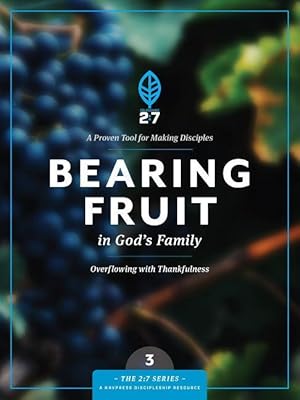 Bild des Verkufers fr Bearing Fruit in God\ s Family: Overflowing with Thankfulness zum Verkauf von moluna