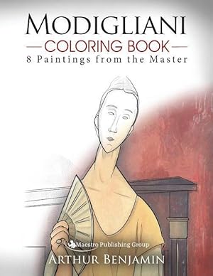 Seller image for Modigliani Coloring Book: 8 Paintings from the Master for sale by moluna