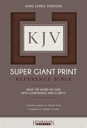 Bild des Verkufers fr KJV Super Giant Print Bible zum Verkauf von moluna