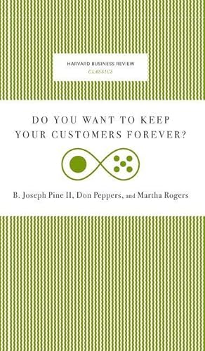 Imagen del vendedor de Do You Want to Keep Your Customers Forever? a la venta por moluna