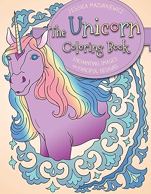 Bild des Verkufers fr The Unicorn Coloring Book: Enchanting Images and Fanciful Designs zum Verkauf von moluna