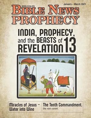 Seller image for BIBLE NEWS PROPHECY January - March 2021: India, Prophecy, and the Beasts of Revelation 13 for sale by moluna