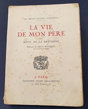 Bild des Verkufers fr La vie de mon pre zum Verkauf von L'ENCRIVORE (SLAM-ILAB)