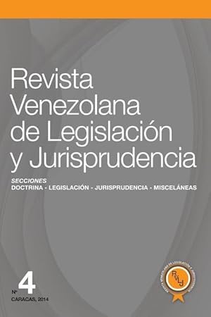 Bild des Verkufers fr Revista Venezolana de Legislacin Y Jurisprudencia N 4 zum Verkauf von moluna