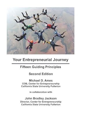 Imagen del vendedor de Your Entrepreneurial Journey: Fifteen Guiding Principles a la venta por moluna