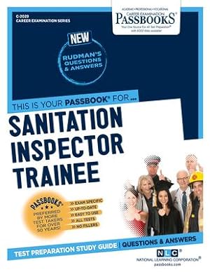 Seller image for Sanitation Inspector Trainee (C-2029): Passbooks Study Guidevolume 2029 for sale by moluna