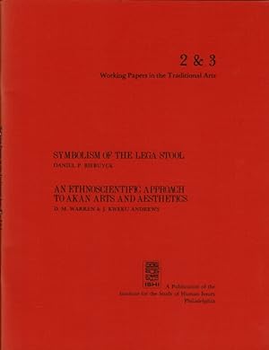 Symbolism of the Lega Stool: An ethnoscientific approach to Akan arts and aesthetics. [With:} Am ...