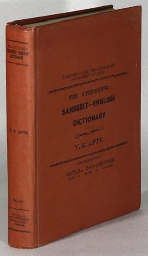 The student's Sanskrit-English dictionary containing appendices on Sanskrit prosody and important...