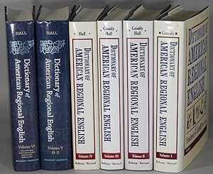 Seller image for Dictionary of American regional English. Volumes 1-6 (complete) for sale by Rulon-Miller Books (ABAA / ILAB)