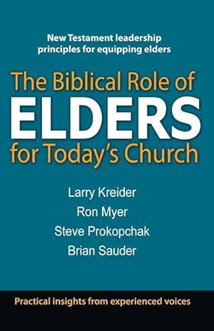 Seller image for BIBLICAL ROLE OF ELDERS FOR TO for sale by moluna