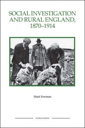 Bild des Verkufers fr Social Investigation and Rural England, 1870-1914 zum Verkauf von moluna