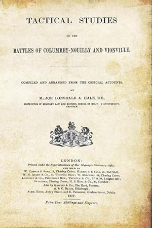 Seller image for Tactical Studies of the Battles of Columbey-Nouilly and Vionville for sale by moluna