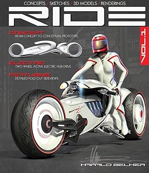 Bild des Verkufers fr Ride: Futuristic Electric Motorcycle Concept zum Verkauf von moluna