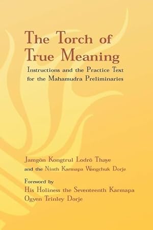 Image du vendeur pour Torch of True Meaning: Instructions and the Practice for the Mahamudra Preliminaries mis en vente par moluna