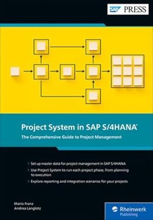 Image du vendeur pour Project System in SAP S/4HANA: The Comprehensive Guide to Project Management (SAP PRESS) by Mario Franz, Andrea Langlotz [Hardcover ] mis en vente par booksXpress