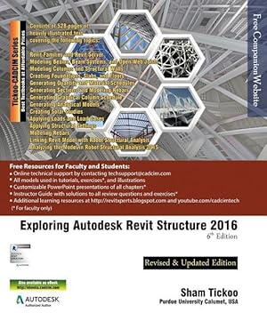 Seller image for Exploring Autodesk Revit Structure 2016, 6th Edition for sale by moluna